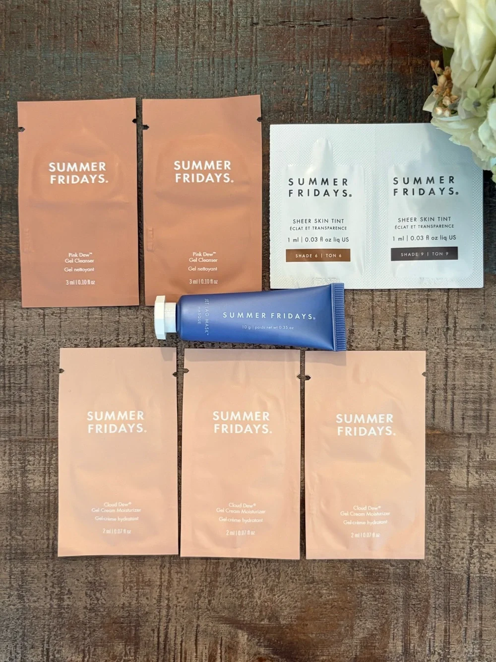 NEW Summer Fridays JET LAG MASK + **Bonus** PINK DEW & CLOUD DEW Samples & MORE!
